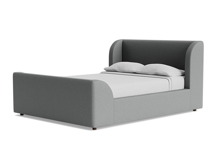 Kaiyo Queen Upholstered Platform Bed | Sustainable Pre-Loved Furniture